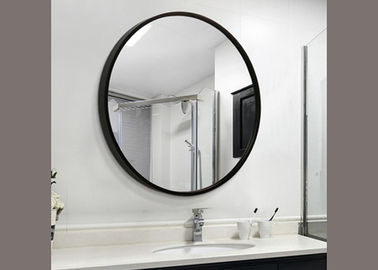 Simple Fashion Framed Bathroom Mirrors Corrosion Resistant For Coffee Houses